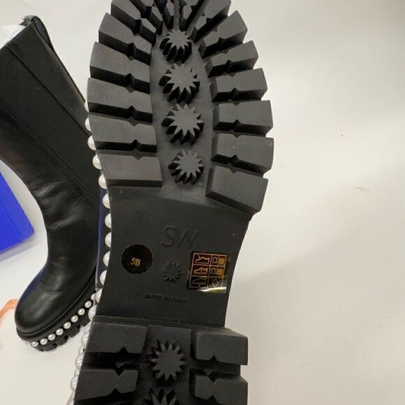 Stuart Weitzman Soho Pearl Chelsea Bootie 5 b - Picture 9 of 13